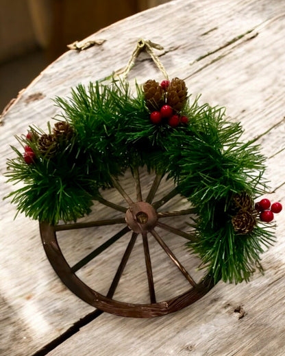 Decoratieset 3 x Kerstkransen "Vrolijke Ster" - mogelijkheid tot personalisatie met gravure als cadeau