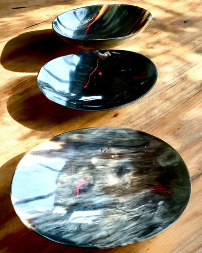 Bowl "Indian Horn" - personalization with engraving available for a gift