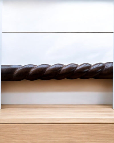 Wolvenwachter Handgesneden Wandelstok, Houten, mogelijkheid tot personalisatie met gravure