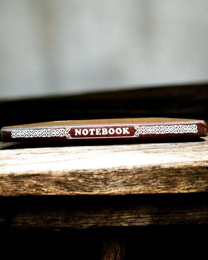 Forest Deer – Deer-Themed Notebook, A5 - personalization with engraving for a gift