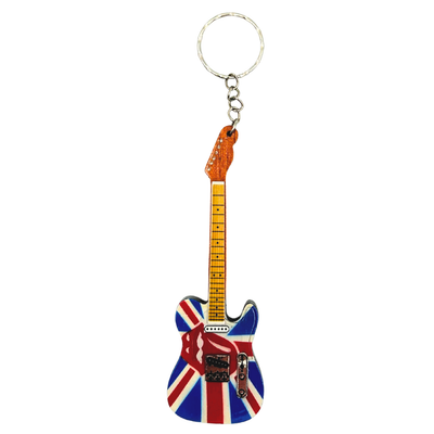 Sleutelhanger houten gitaar The Rolling Stones - EGK-1594