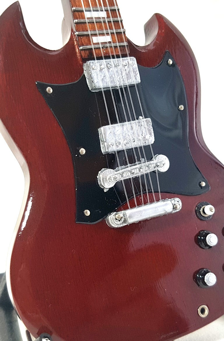 Mini guitare dans le style d’AC/DC Angus Young MGT-0567