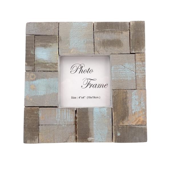 Cadre photo en bois 30350 mix - format photo 10x10cm