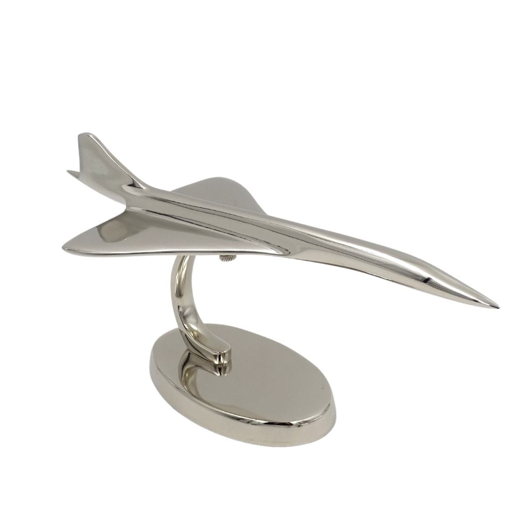 Modèle d’avion Concorde en métal - icône de l’aviation - CON