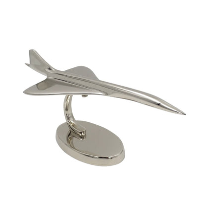 Modèle d’avion Concorde en métal - icône de l’aviation - CON