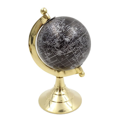 Globe décoratif noir et or – MMG004S