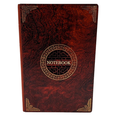 Carnet élégant A5 avec couverture en bois – EE1