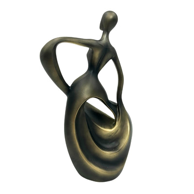 Figurka tancerka – Nowoczesna Dekoracja Abstrakcyjna 24cm - E44446