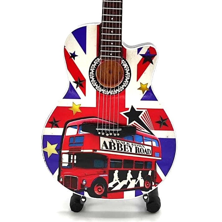 Mini guitare dans le style des Beatles - Abbey Road - MGT-5159