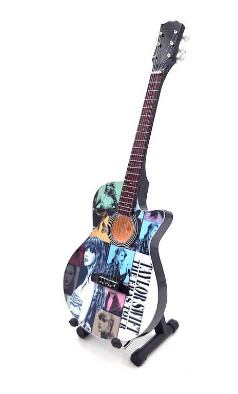 Mini guitare – Taylor Swift – MGT-9064 – Cadeau pour fan de Taylor Swift