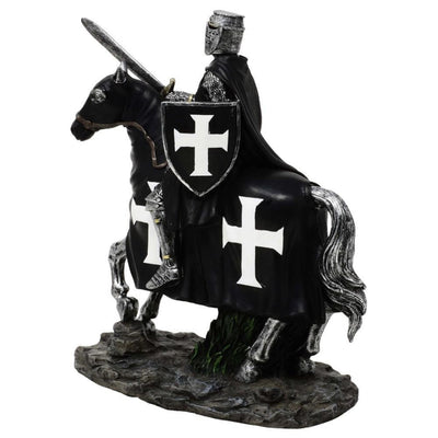Decoratief beeldje ridder te paard 22 cm - MC-23115