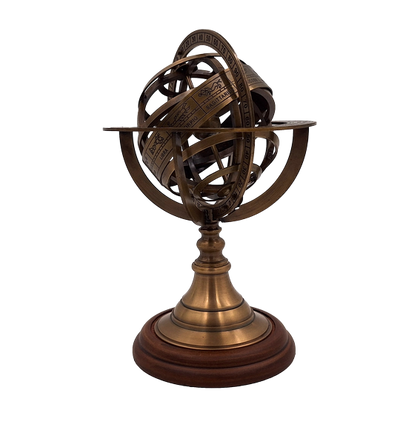 Astrolabe en laiton – Hauteur 21cm - AMG140