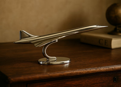 Modèle d’avion Concorde en métal - icône de l’aviation - CON