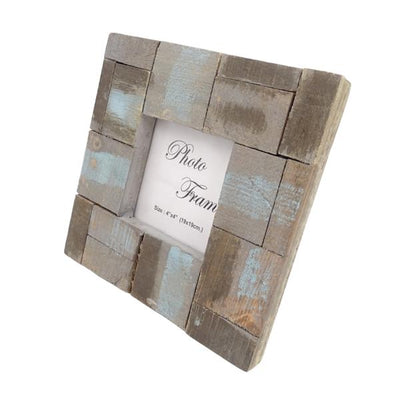 Cadre photo en bois 30350 mix - format photo 10x10cm
