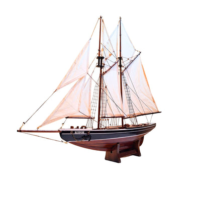 Maquette de goélette Bluenose - décoration marine 78 cm – 518