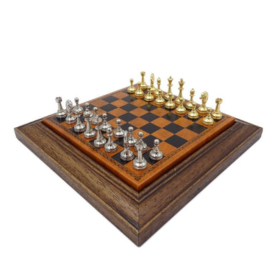 Échecs magnétiques exclusifs en métal Italfama 18x18 cm – N300