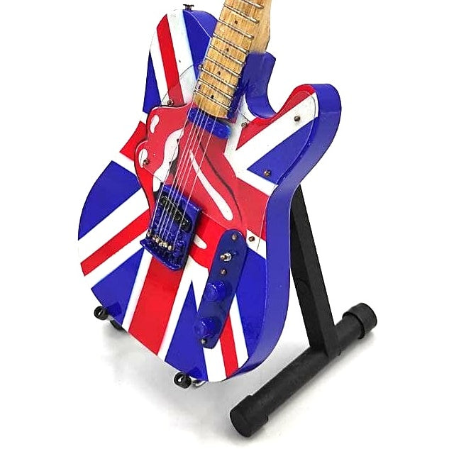 Mini-gitaar Rolling Stones UK&Tongue MGT-2301B