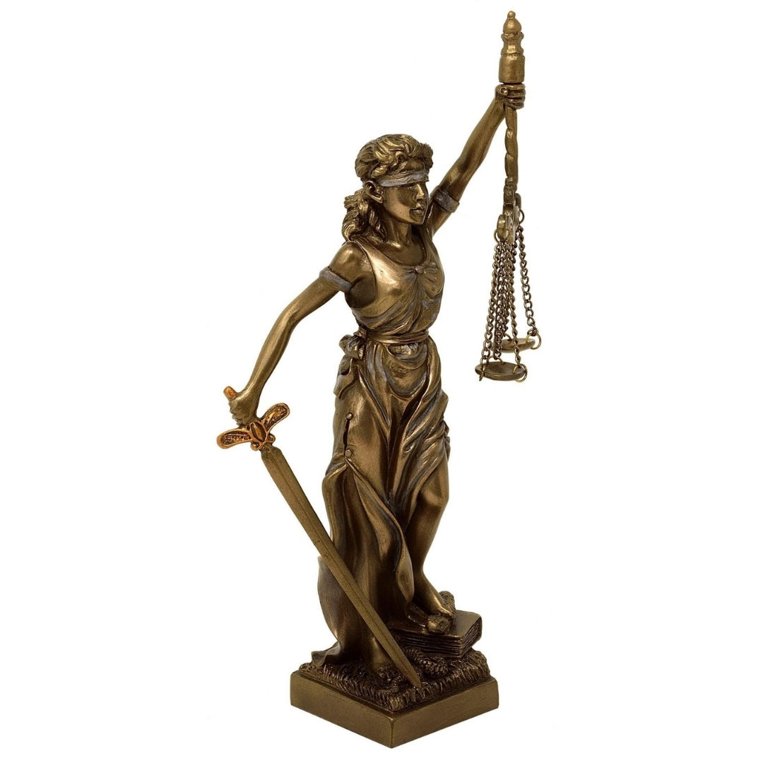 Figurka Temida Bogini Sprawiedliwości 20 cm - Prezent dla Prawnika – MC-90184