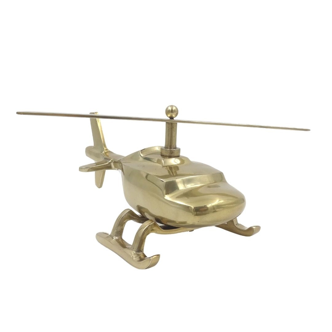 Metallmodell eines Hubschraubers - Geschenk für Luftfahrtfans – N-2962