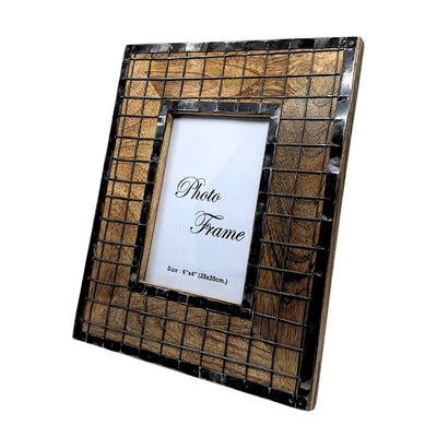 Cadre photo en bois - A-1638 - format photo : 10 x 15 cm