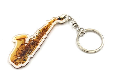 Porte-clés saxophone en acrylique ACI-8034