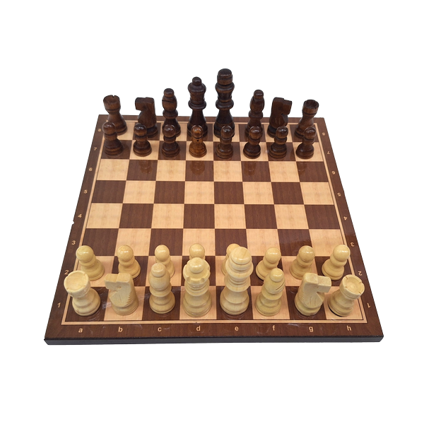 Klasyczne Szachy drewniane - 27 x 27 cm – 1050743