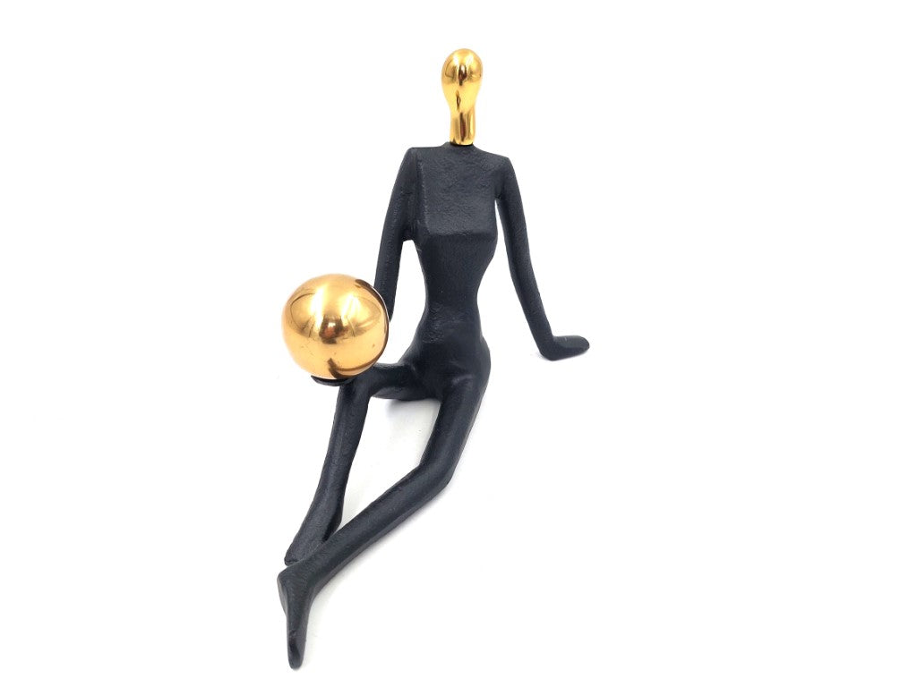 Vrouwelijke gymnast decoratief beeldje - DD-OC-2214