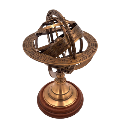 Astrolabe en laiton – Hauteur 21cm - AMG140
