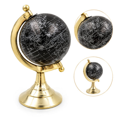 Globe décoratif noir et or – MMG004S