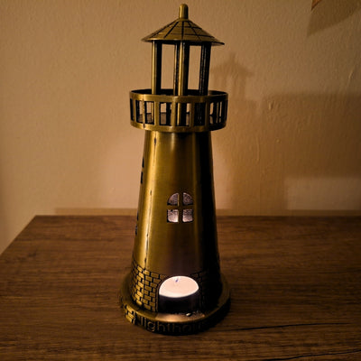 Figur Leuchtturm Kerzenhalter für Teelicht 18cm - LT