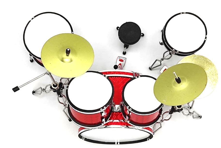 Mini batterie rouge MDR-0121, échelle 1:5