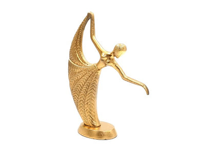 Figurine décorative dorée danseuse - VIR2