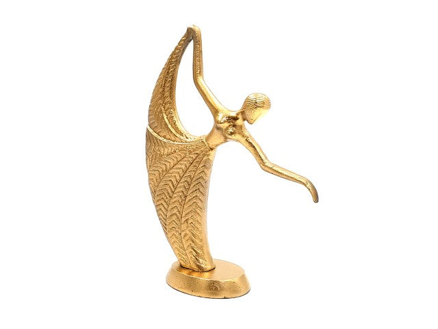 Figurine décorative dorée danseuse - VIR2