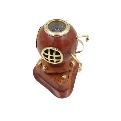 Petit casque de plongeur avec horloge NC1220