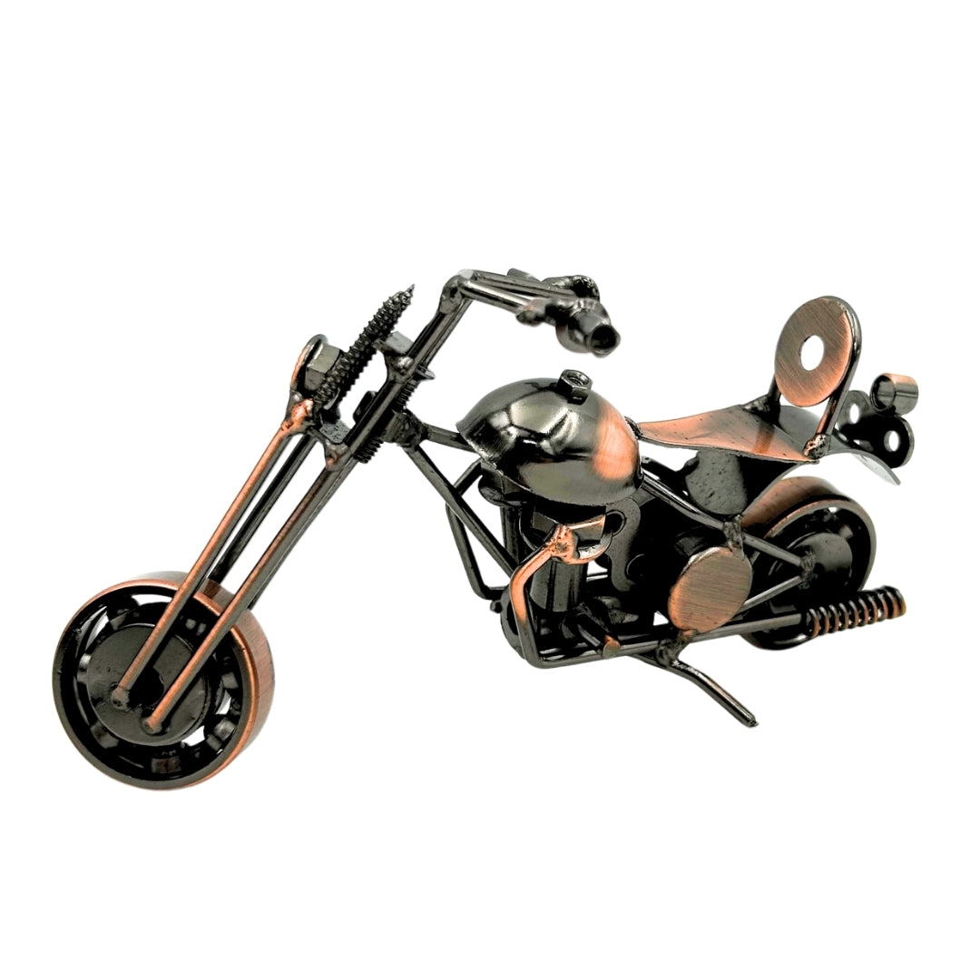 Modèle métallique de moto chopper - M33