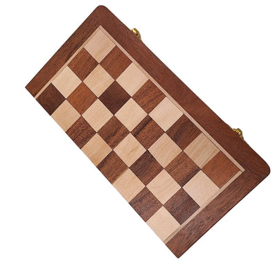 Échecs en bois magnétiques 30x30cm pliants - G614