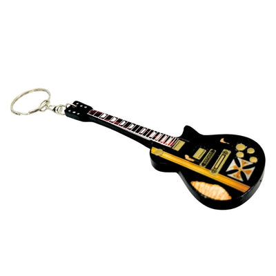 Schlüsselanhänger Gitarre im Stil von Metallica - James Hetfield - Iron Cross - EGK-0191