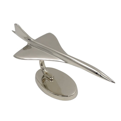 Modèle d’avion Concorde en métal - icône de l’aviation - CON