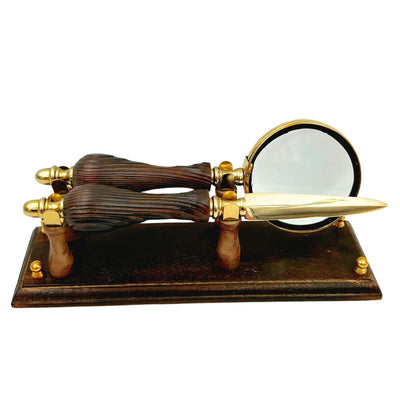 Stylish Retro Office Set with Engraving