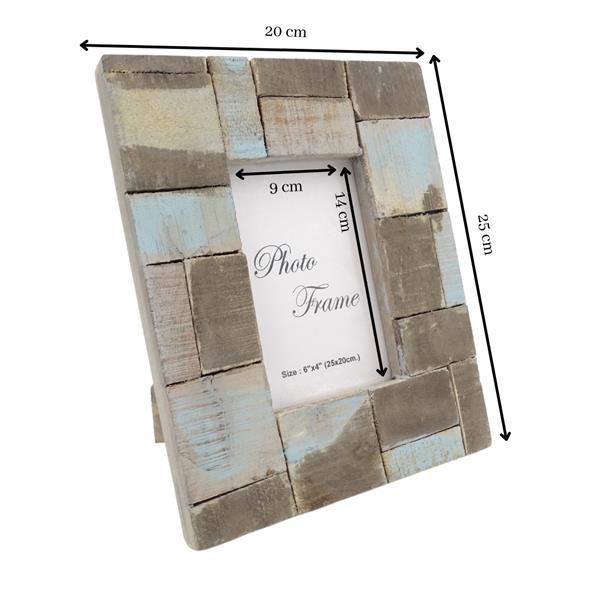 Cadre photo en bois 30351 mix - format photo 15x10cm
