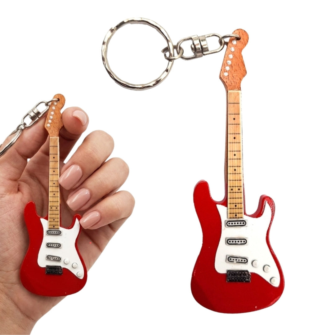 Porte-clés - guitare dans le style de Dire Straits - Mark Knopfler EGK-0474