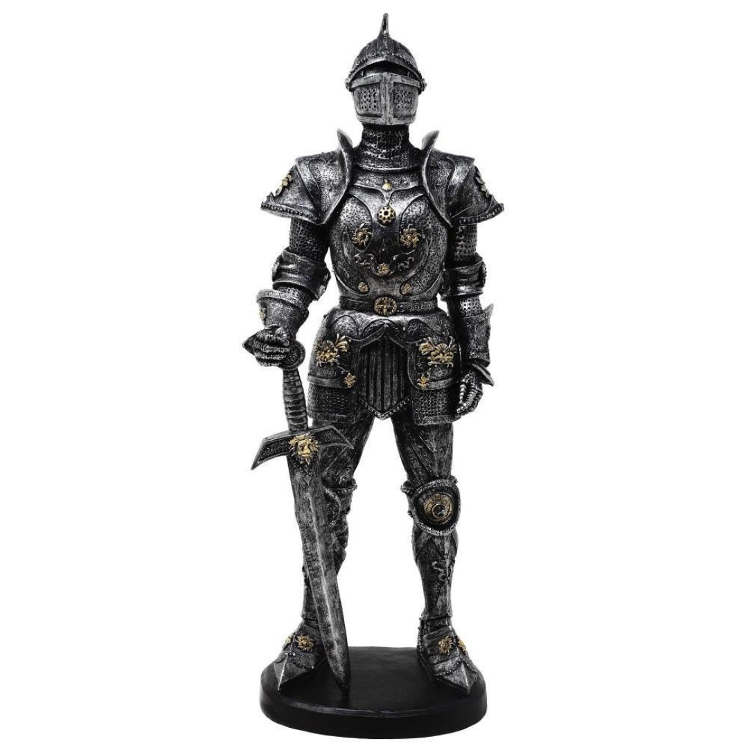 Figurka Dekoracyjna – Rycerz w Zbroi 39cm – MC-23158