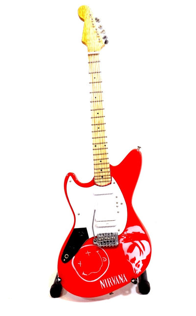 Mini guitare - dans le style de Nirvana - Curt Cobain - MGT-5753B
