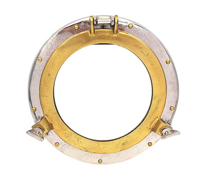 Patrijspoort - spiegel - diameter 28cm - N-0268C