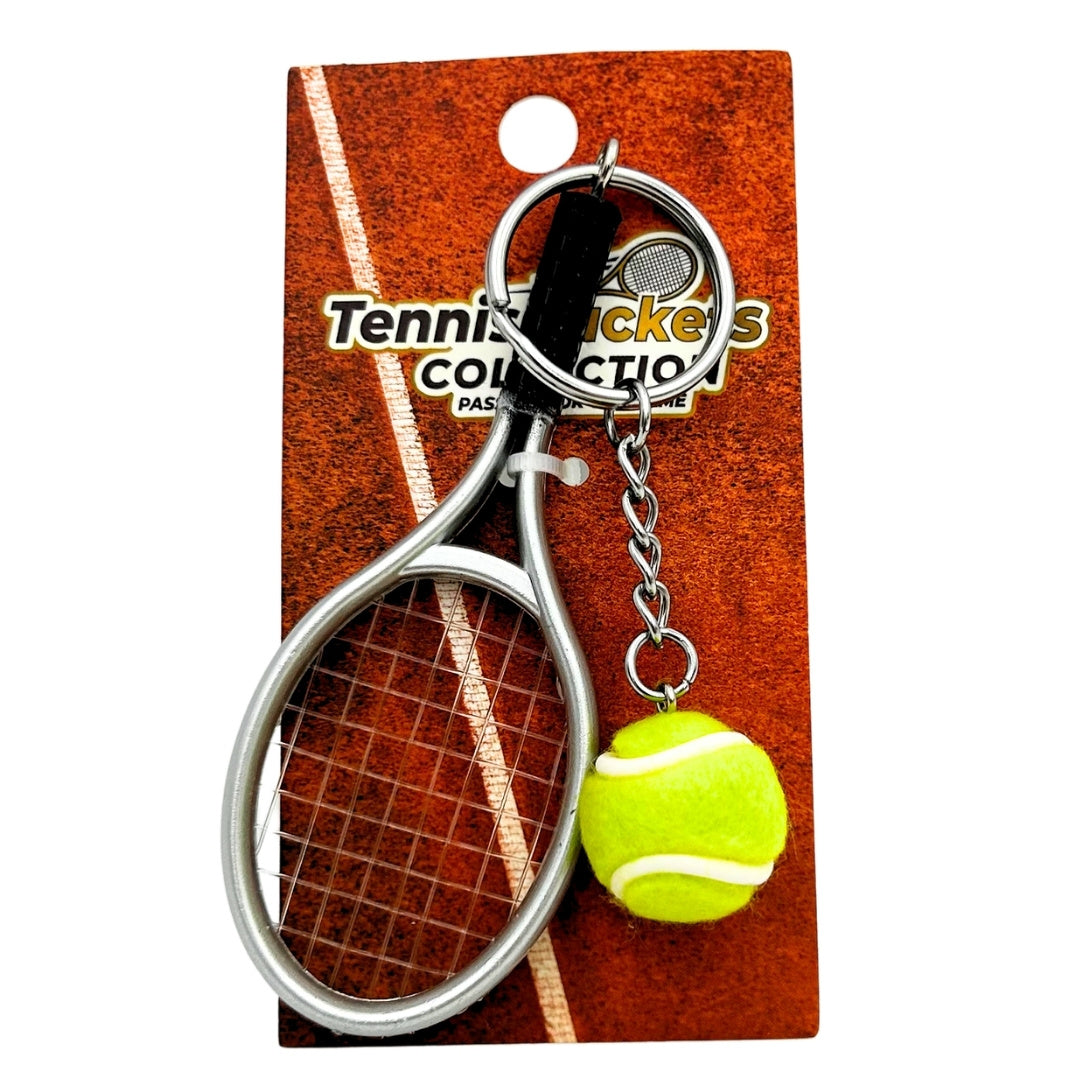Porte-clés sportif raquette de tennis – Cadeau pour joueur de tennis - TRK-004