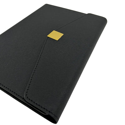 Élégant coffret cadeau premium – carnet A5 avec stylo et clé USB 16GB dans une boîte – noir et or – EE9