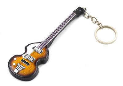 Porte-clés guitare basse - dans le style The Beatles - P. McCartney EGK-0184