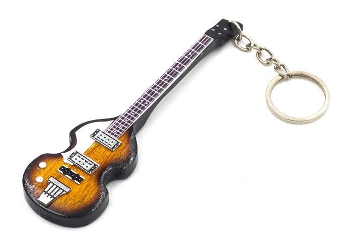 Porte-clés guitare basse - dans le style The Beatles - P. McCartney EGK-0184