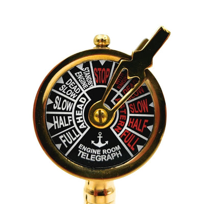 Elegant Desk Set – Engine Order Telegraph, Compass, Pen Holder – TT018