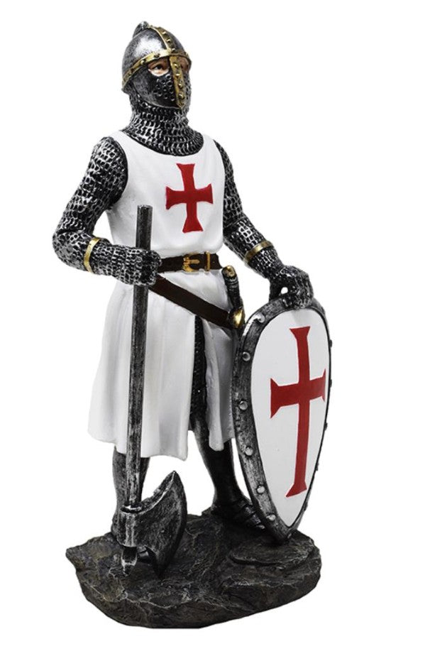 Rycerz Templariusz Figurka 18,5 cm – Polyresin – MC-23134